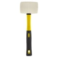 thumbnail image 3 of 32oz White Rubber Mallet 70% Fibreglass Handle Hammer Non Marking TE869, 3 of 3