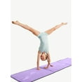 thumbnail image 5 of Justice 2-in 1 Handstand & Cartwheel Gymnastics Mat, Purple, 5 of 5