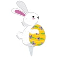thumbnail image 2 of Easter Yard Signs Easter Bunny Outdoor Sign With Stakes Bunny Egg Garden Sign Rabbit Lawn Decorations For Outdoors Garden Yard Game Props, 2 of 5