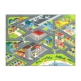 thumbnail image 1 of KC Cubs Playtime Collection City Road Map Educational Learning & Game Area Rug Carpet for Kids and Children Bedrooms and Playroom, 1 of 9