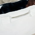 thumbnail image 4 of Home Soft Things DO-IT-YOURSELF Cows Flowers Faux Fur Bedrest Pillow, Medium Size 20" x 18" x 17", 4 of 9