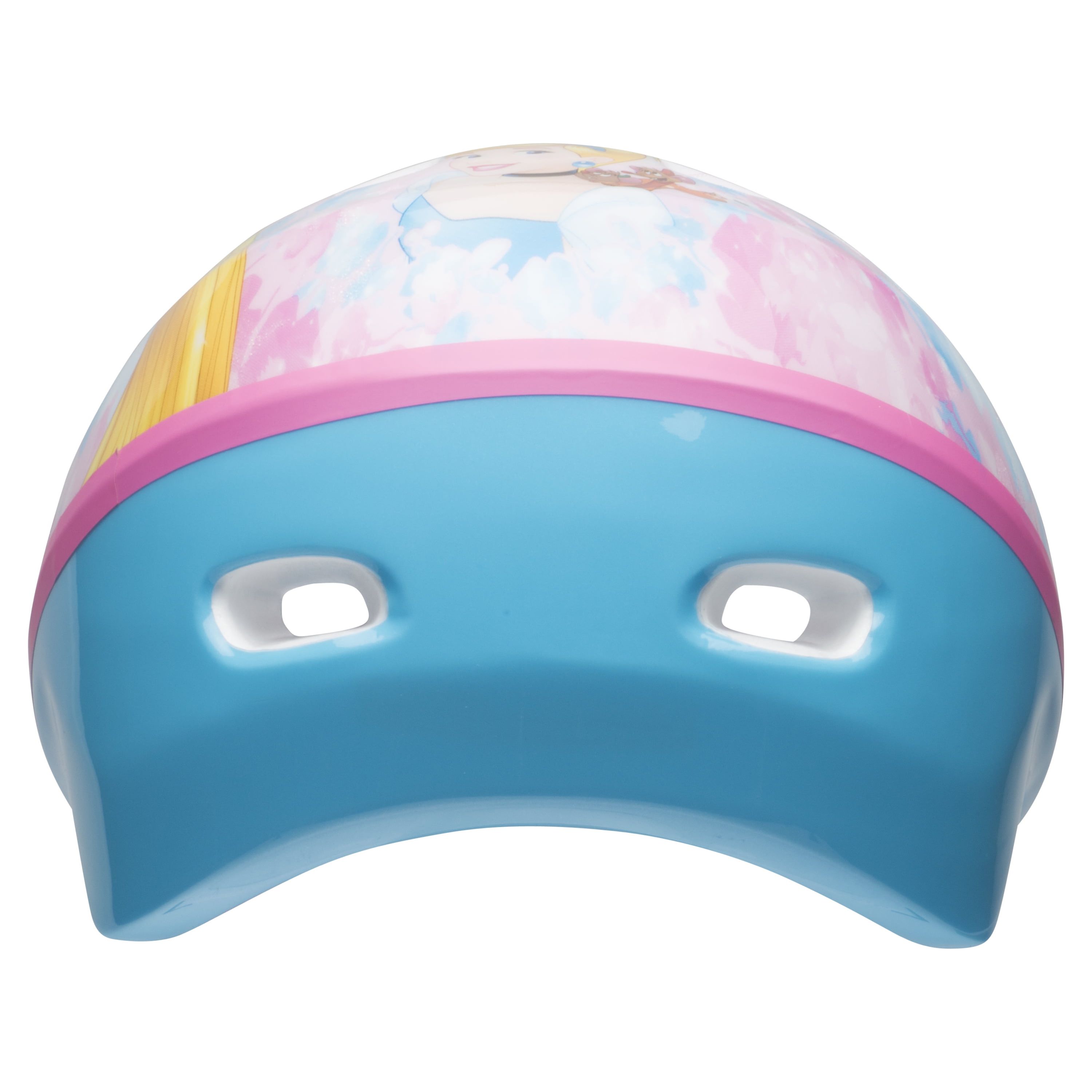 Disney Princesses Rule Glitter Bell Bike Helmet, Pink/Light Blue, Toddler 3+ (48-52cm) - image 3 of 8