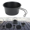 thumbnail image 1 of Cuenco ligero para acampar, utensilio para estufa, olla para cocinar con asa, utensilios de cocina para exteriores para playa, barbacoa, Picnic, shamjiam Cuenco al aire libre, 1 of 8