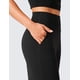 thumbnail image 4 of Pantalones CRZ YOGA Butterlift, cintura alta, pernera ancha, negros, talla XS, 4 of 6