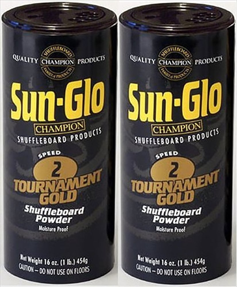 Details about   Sun-Glo Shuffleboard Powder #5 Five Star 6 Pack w 