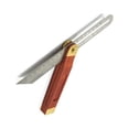 thumbnail image 6 of LABELEPH 1Set Woodworking Angle Ruler Sliding T- with Hardwood and Brass Handle, 6 of 8