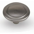 thumbnail image 2 of Bed Bath & Beyond Cabinet Knob Round Style - Satin Pewter Finish - 1.25" Diameter, 2 of 2