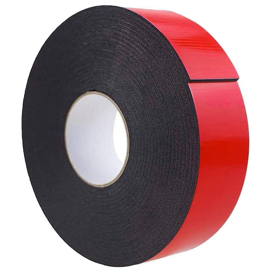 Strong Waterproof Black Adhesive Double Sided Foam Tape Car Trim Plate mirror 