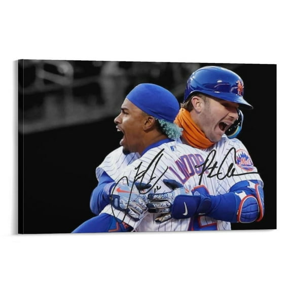 Francisco Lindor Canvas Poster Wall Art Poster Gifts Bedroom Prints Home Decor Hanging Picture Canvas Painting Posters 24x36inch(60x90cm)