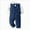 A141-Blue, variant on baby-boys Shirt and Pant Set, Long Sleeve Top & Bottom Outfit Bundle, Organic Cotton(Blue,80)