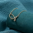 thumbnail image 3 of TINGN Initial Necklaces for Women Dainty Necklace for Women Cursive Letter Necklace for Women Jewelry for Women, 3 of 5