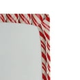 thumbnail image 3 of Ambesonne Candy Cane Fitted Sheet, Red Christmas Sweets, King Size, Red Cream, 3 of 3