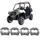 thumbnail image 2 of Pastillas de freno, 8 piezas pastillas de freno delanteras y traseras para Polaris RZR 800 570 2008-2015 Khall Venta Caliente, 2 of 6
