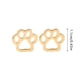 thumbnail image 4 of Y Joyería Hueco Perro Gato Pendientes Cute Pet Huella Animal Pendientes, 4 of 4