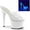 Clr/Neon Wht, variant on Women's Pleaser Adore 701UV