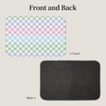 thumbnail image 2 of Pofeuu Colorful Checkerboard Print Hem Mat 40x60 - Multipurpose Doormat for Indoor & Outdoor Use - Welcome Your Guests with our Entrance Mat, 2 of 6