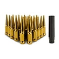 thumbnail image 2 of Mishimoto Spiked Lug Nuts, M12x1.5, 24-PC Set, Gold, 2 of 9