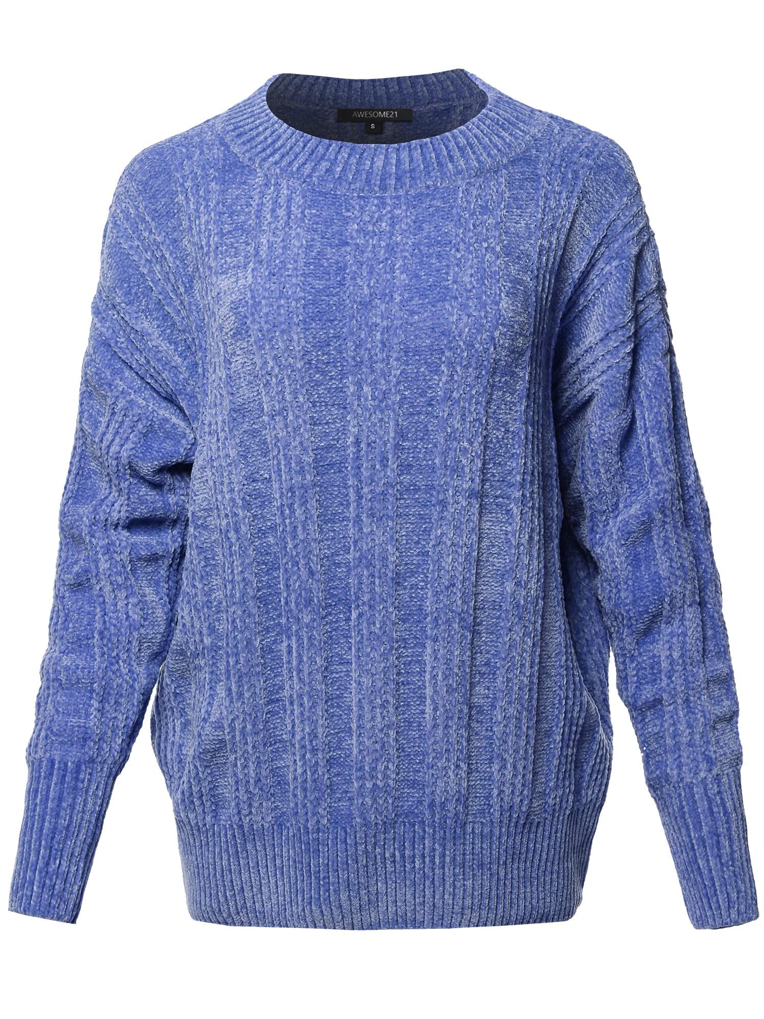 velvet yarn sweater