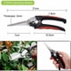 thumbnail image 4 of Gartenschere Und Baumscheren Set Professionelle Pflanzenschere Scharfe Rosenschere Aus Rostfreiem Stahl Pp Rutschfeste Griffe 3 Stück, 4 of 5