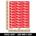 thumbnail image 2 of Big Fan Sports Foam Finger Teacher Student School Sticker Set - Red - Gloss Finish - 1.75" Medium, 2 of 7