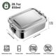 thumbnail image 3 of 28oz Bento Box, Stainless Steel Lunch Box for Teens, 850ml Lunch Box, 3 of 5