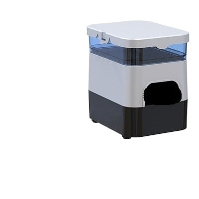 Outdoor Fish Tank, Timed and Quantitative Automatic Feeding Device for Koi and Turtle Fish ,Easy to Operate