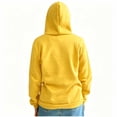 thumbnail image 4 of LEKWK Hoodies for Women Drawstring Cozy Warm Long Sleeve Thanksgiving Sweatshirt Fall Winter Graphic Print Tops for Casual Holiday Party, 4 of 5