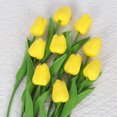 thumbnail image 1 of Flores falsas de tulipán para accesorios de fotografía de bodas, hoteles y hogares, que parecen flores de simulación, 1 of 5