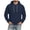 Navy, variant on Hoodie with Pocket for Men Ghalytn Sleeve Cargo Sweatshirt - Casual Fleece Pullover Top