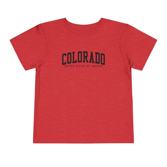Colorado Toddler Shirt Gifts Boy Girl Size 2T-5T