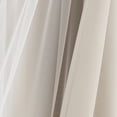 thumbnail image 2 of Cortinas Bujasso, 90% opacas, color beige, con revestimiento transparente, 210 x 213 cm, 2 of 9