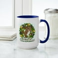 thumbnail image 4 of CafePress - Merry Christmas Greyhound Large Mug - 15 oz Ceramic Large White Novelty Mug, 4 of 4