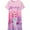 Pink mermaid, variant on WIBACKER 3-14Y 2-Pack Girls Nightgowns Short Sleeve Nightdress Kids Cute Mermaid Nightie Dress Summer Pajamas