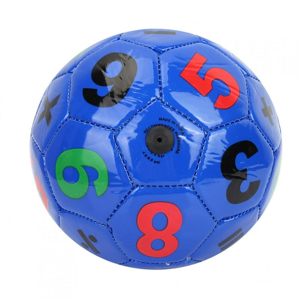 Balón de fútbol para deportes al aire libre para niños, tamaño 2, equipo deportivo para ejercicio (número morado) YUNYI BRAND Deportes