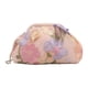 thumbnail image 1 of Bolso de mano tipo clutch con bordado floral y cadena extraíble para mujer. Rosa, 1 of 9