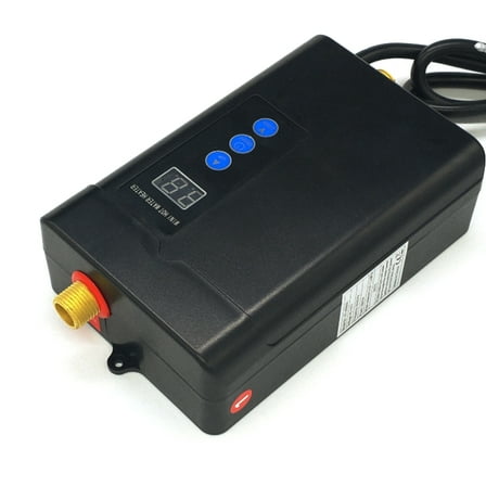 Dwellnix Under Sink Tankless Water Heater 3000W 110V Electric Instant Hot Water Heater