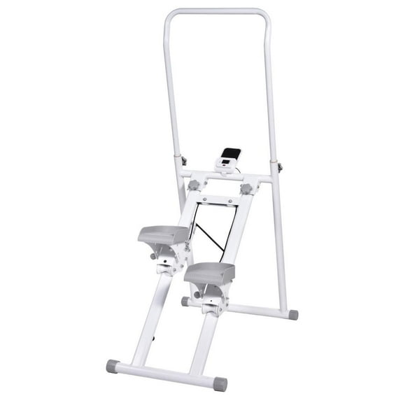 Xianers Stair Climber Machine Portable Stair Stepper with Handlebar Home Stair Stepper with Adjustable Pedals Compact Step Fitness Machines for Home Gym heathly