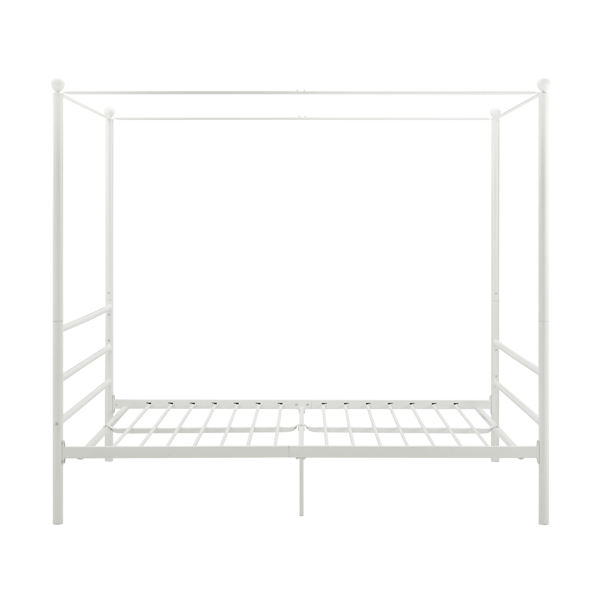 Mainstays Metal Canopy Bed, Queen, Gold atelieryuwa.ciao.jp