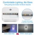 thumbnail image 2 of Ryhampaper Plug in Night Lights Hallway Kitchen Bathroom Auto Dusk to Dawn Sensor LED Light, 2 of 6