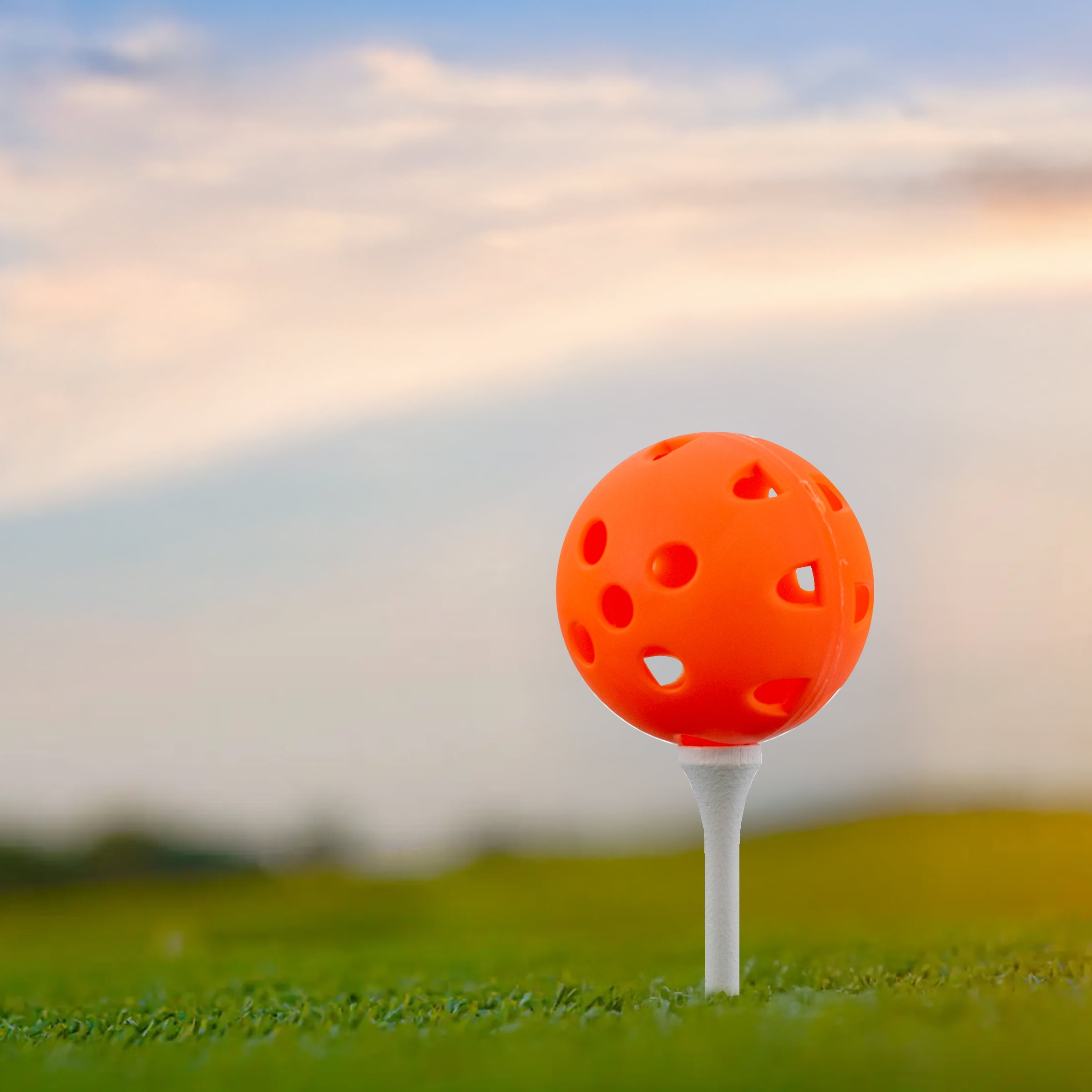 Athletic Works 15Pk Practice Golf Balls Orange