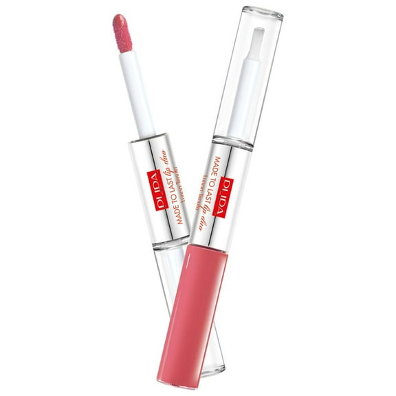 PUPA Milano Made To Last Lip and Gloss Duo, 008 Miami Pink, 0.13 oz