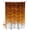 orange, variant on Split Shower Curtain for Transfer Bench, Black Ombre Stripes Fabric Shower Curtains for Bathroom, Modern Abstract Sea Waves Spray Art Tub Sliding Transfer Bench Waterproof Bath Curtains 72"x96"