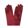 thumbnail image 1 of Gravity Threads Gants Satin Opéra au-Dessus du Coude 14,7 Pouces Bourgogne, 1 of 2