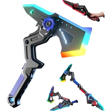 Dual Form Catapult Sword Axe Toy Led Light Up Flash Sword with Glowing Effect Durable Novelty Handheld Light Toy for Indoor Play Battery Powered Flashing Blade Ornament Dual Form Catapult Sword Axe Toy Led Light Up Flash Sword with Glowing Effect Durable Novelty Handheld Light Toy for Indoor Play Battery Powered Flashing Blade Ornament