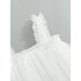 thumbnail image 6 of GXFC Toddler Baby Girl Tulle Dress  Sleeveless Solid Layered Tutu Dress White 6M-5T, 6 of 9