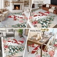 thumbnail image 5 of Large Area Rugs for Living Room Bedroom, Gray Snowman Christmas 6'x9' Rug Washable Carpet Runner Indoor Outdoor, Xmas Tree Coastal Snowflake Starfish Non Slip Floor Mats Rug for Kitchen, Playroom, 5 of 8