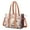 Chihuahua And Flower-1, variant on Teacher Tote Bag,Corgi Dog and Flower Florals Teacher Utility Tote Bag,Large Work Tote Bags for Women with Multiple Pockets,Top Zipper Closure,13.8x10.6x6.7 Inch