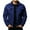 Navy, variant on Men's Outerwear Jacket Casual Daily Wear Windproof Warm Button Top Jacket for Winter Outdoor Activities Holiday,Army Green,L