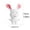 A006- F, variant on Durable Squeaky Dog Toys for Small Medium Large Dogs, Tough Chew Toys for Aggressive Chewers, Puppy Teething & Fetch Play