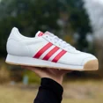 thumbnail image 4 of Adidas Originals Samoa Men's Running Shoe White Sneakers Trainers Footwear #809, 4 of 6